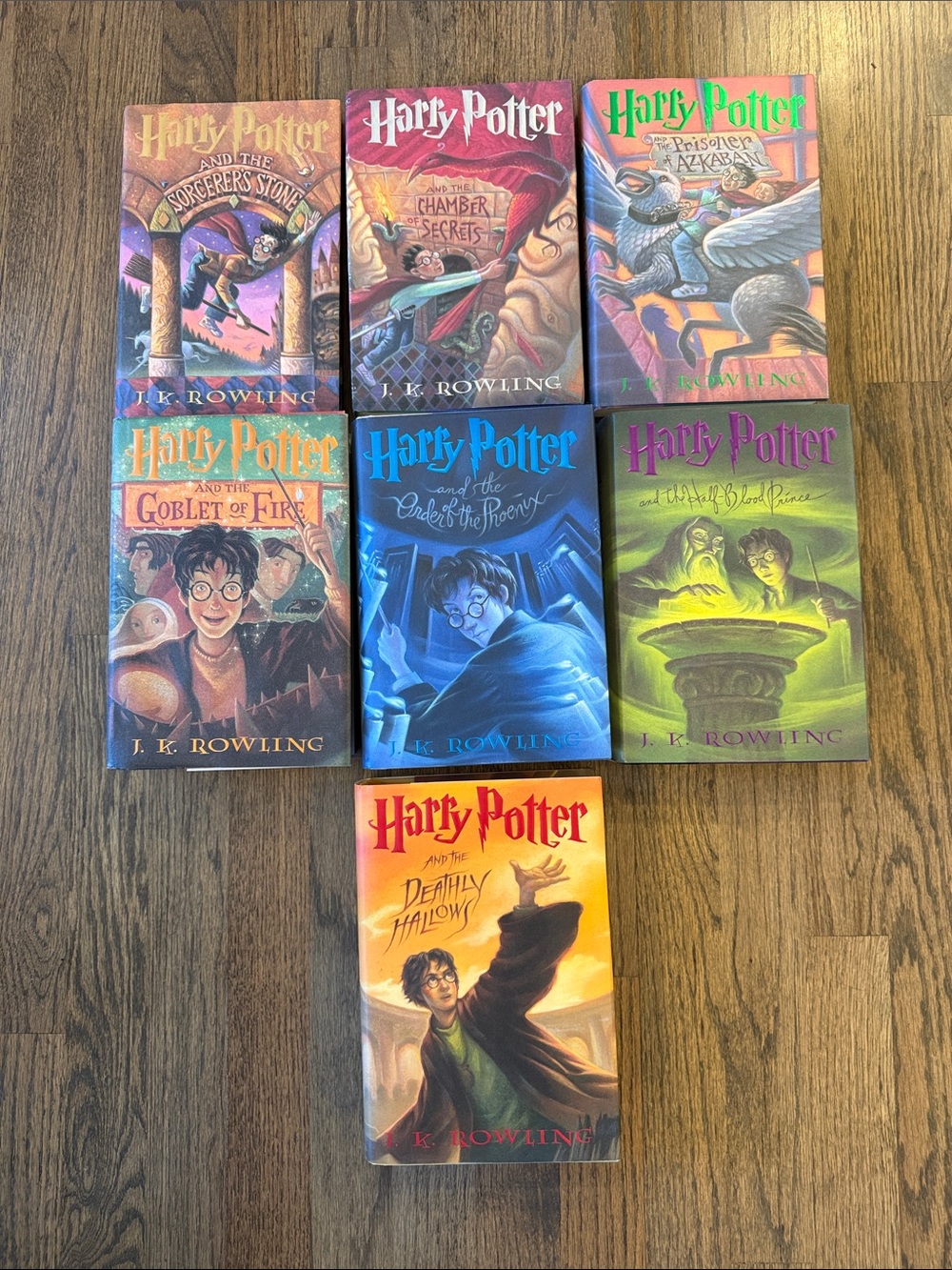 Harry Potter Hardcover Book Set 1-7 First American Edition Excellent Condition! - Picture 5 of 11